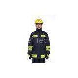 Four Layers EN 469 Nomex Kevlar Fireman Turnout Gear for Firefighter Fire Fighting / Rescue thumbnail-1