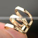 Punk Rock Ear Clip Cuff Wrap Earrings No Piercing-Clip on Silver Gold Bronze Women Men Party Jewelry thumbnail-2