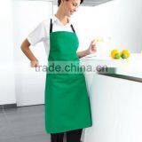 12sx12s Murata Air Jet Spun Polyester Bib Apron Spun Polyester Apron Adjustable Strap Bib Apron With Pockets