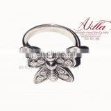 Butterfly Silver Ring Peruvian Handicrafts thumbnail-1