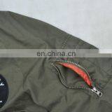 2017 Latest Design Durable Windproof Slim Bomber Jacket Men thumbnail-5