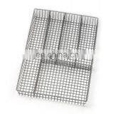 4 Compartments Wire Cutlery Holder thumbnail-1