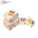 Wholesale Custom New Style Fruit Pattern Paper Storage Box