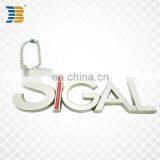 Custom Made Metal Silver Plating Letter Keychain thumbnail-2