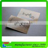 Top Grade Laser Cut Plate Antique Bronze Metal Business Card