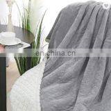 100% Polyester Sherpa Flannel Blanket Two Sides Brushed Cozy Fleece Throw thumbnail-2