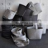 Hot Sale Customization Durable Felt Home Storage Basket Firewood Log Basket thumbnail-7