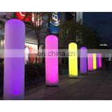 Promotional Night Events Decoration Color Changing Inflatable Led Lighting Pillar Inflatable Column thumbnail-5