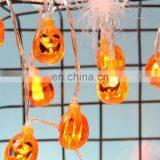 Battery Operated Dimmable Halloween Pumpkin Marquee String Light 10 LED Lights