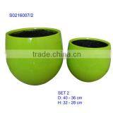 Fiberglass Lacquered Planters | S0216007/2 thumbnail-1