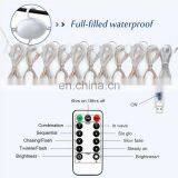 3Mx3M USB LED Curtain String Lights 8 Modes Fairy Garland Remote Control For New Year Christmas Outdoor Wedding Home Decor thumbnail-5