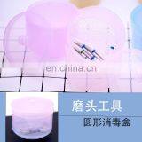 Polishing Head Storage Box Nail Drill Bits Cleaning and Disinfection Cabinet Nail Sterilization Box Case thumbnail-3