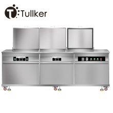Tullker Three Tank Industrial Ultrasonic Cleaner Filter Rinse Dryer Customization Customizable thumbnail-1
