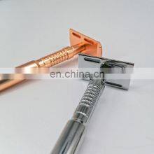Popular Style Zinc Alloy Material Men Stainless Steel Double Edge Safety Razor thumbnail-5