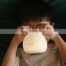 Safe Soft Silicone Slug Night Light Cute Animal Baby Touch Sensor Nursery Night Light for Kids thumbnail-5