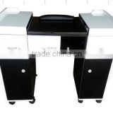 Black marble countertops modern nail table manicure table