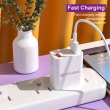 US EU 18W USB Type C Charger Mini Quick Charge 3.0 QC USB C Travel Wall Fast Charging for IPhone for Huawei thumbnail-5