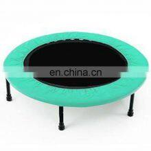Trampoline With Handle Bar Andcheap Fitness Child Trampoline Manufacturers Indoor Outdoor Kids Folding Jumping