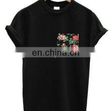 New Fashion Custom Logo Printing 180gsm 100% Cotton Plain T Shirts O-neck Blank T Shirt for Women thumbnail-1