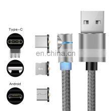 Mobile Phone 3 in 1 Charging Cable Magnetic Type C/Android Data Cable thumbnail-5