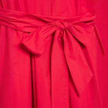 Nuevo estilo de primavera europeo y estadounidense, camisa y falda de estilo diosa con temperamento, cinturón francés para adelgazar thumbnail-3