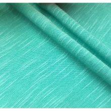 New Style 95% Rayon 5% Spandex Slub Single Jersey Fabric For Dress