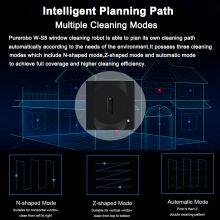 PUREROBO W-S8 Window Cleaning Robot Bluetooth And Remote Control Smart Glass Cleaning Machine UPS System One Touch Cleaning Easy To Use thumbnail-3