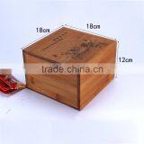 Custom Hot Sale Packaging Cardboard Bamboo Tea Box