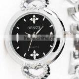 2015 Brand New Fashion Ladies Pearl Bracelet Watch Lady Quatz Watch Black LD024 thumbnail-2