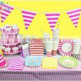 3 Meters Happy Birthday Banner With 12pcs Paper Flag Hanging Decoration thumbnail-3
