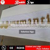 Front Light Led Sign Letters Can be Used As: Wall Signs, Business Signs