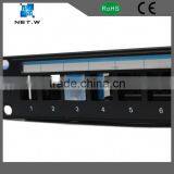 Cat6a Utp Snap-In Unshielded Black Patch Panel thumbnail-2