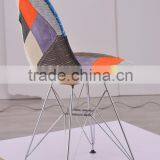 Fashional Living Room Emes Patchwork PP Frame DSR Eiffel Chair thumbnail-3