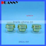 China Supplier 5G Mini Colored Round Shape Plastic Cosmetic Jar Cream thumbnail-2