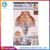 2015 New and Popular Room Decor 3d Lamp Self Adhesive Wall Stickers thumbnail-2