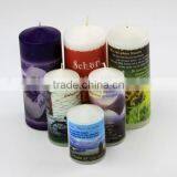 Long Time Burning Scented Pillar Candle for Sale thumbnail-1