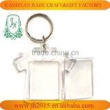 Photo Insert Transparent Keychain Acrylic Photo Round Keychain Printed Chain thumbnail-2