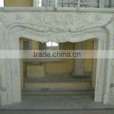 Hot sale design marble fireplace surround