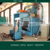 Crawler type shot blasting machine for small castings and heating treatment workpiece