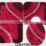 Shaggy bath mat set bath rug LZMAT00230