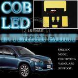 Vehicle Specific COB Interior Light Kit for Toyota Vanguard Sunroof