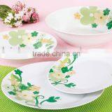 19pcs Porcelain Dinnerware With Cut Decal