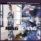 China Direct Factory 100% Polyester Fashion Dress Print Fabric