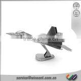 New Product Physics F22 Fighter Model 3D Metal Puzzle Jigsaw for Educational Toys Kids thumbnail-1