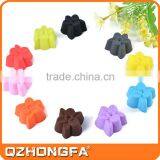 3 cm Iris Muffin Cups Silicone Cake Mould, Jelly Mould, Soap Mould Baking Tools thumbnail-3