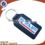 Make Cut Quality Brass Leather Advertising Keychains thumbnail-1
