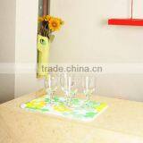 PVC Foam Printed Non Slip Table Mat