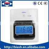 Employee Time Card Punch Time Clock Attendance Machine thumbnail-4
