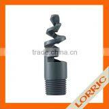 Plastic PVC Spiral Solid Cone Jet Spray Nozzle