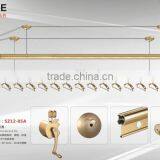 Ceiling Mounted Fancy Metal Clothes Hanger Rack for Clothes thumbnail-1